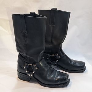 FRYE Men's Harness 12R Black Boots 8